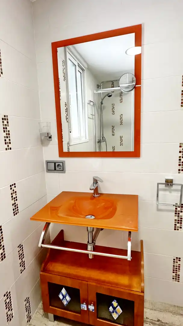 Baño de Apartamento de alquiler en Gandia con Terraza, Amueblado y Horno