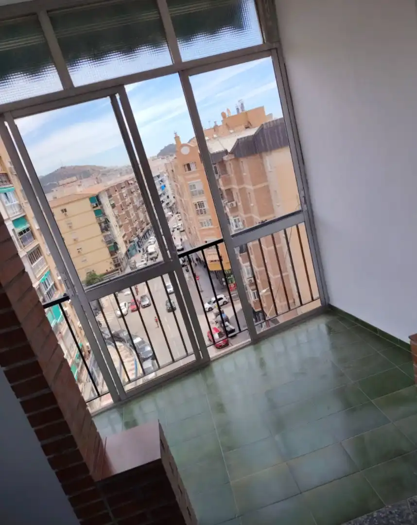 Terraza de Piso de alquiler en Málaga con Aire acondicionado y Amueblado