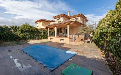 Exterior view of House or chalet for sale in Las Gabias  with Heating, Private garden and Swimming Pool