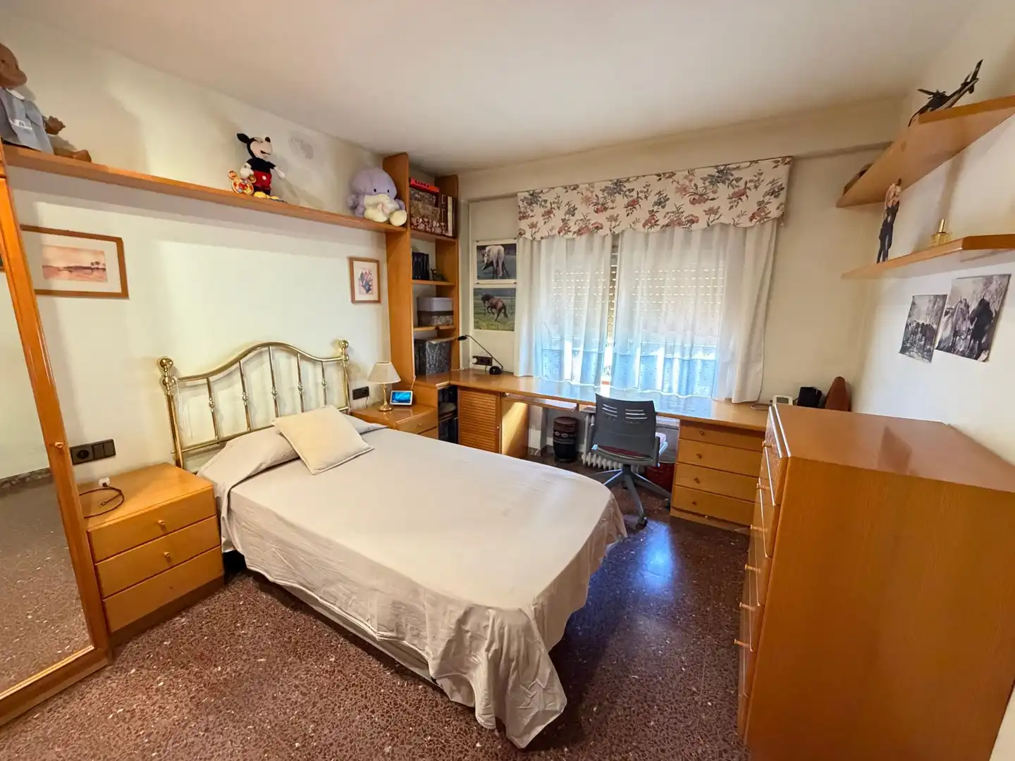 Bedroom of Flat for sale in Lleida  with Air Conditioner, Heating and Furnished