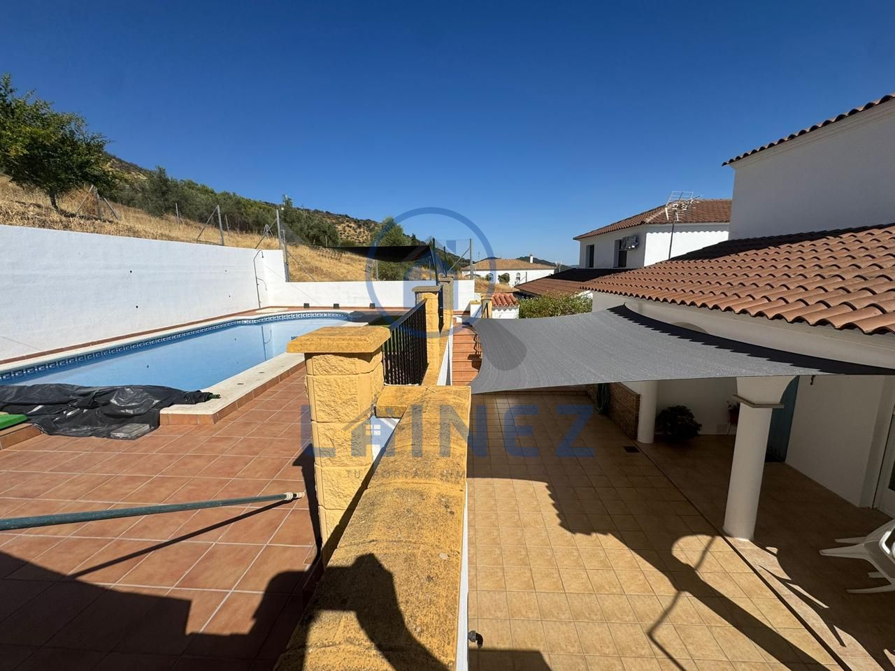 Swimming pool of House or chalet for sale in Villaharta  with Heating, Private garden and Terrace