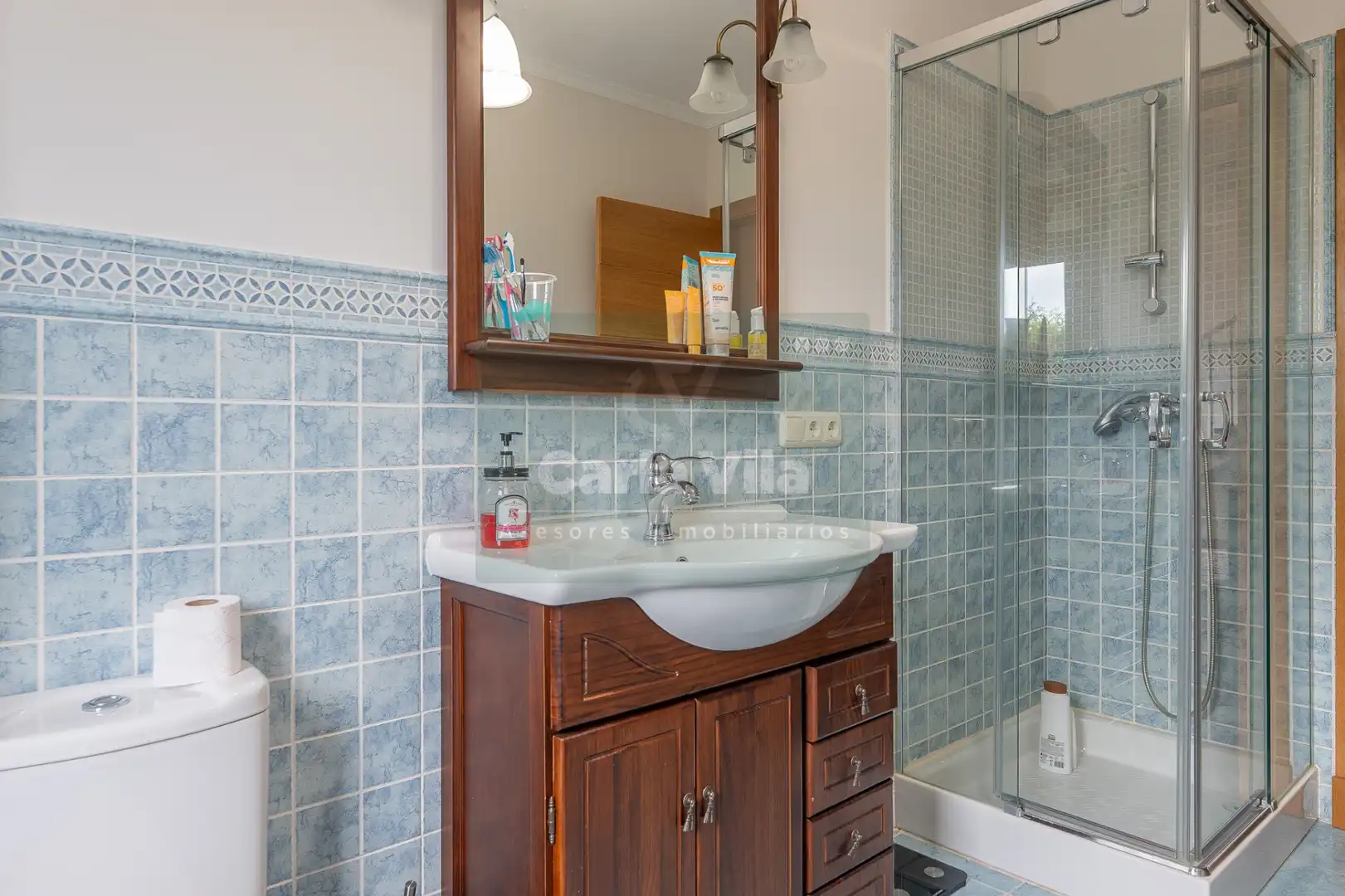 Baño de Casa o chalet en venta en Lugo con Calefacción, Jardín privado y Parquet
