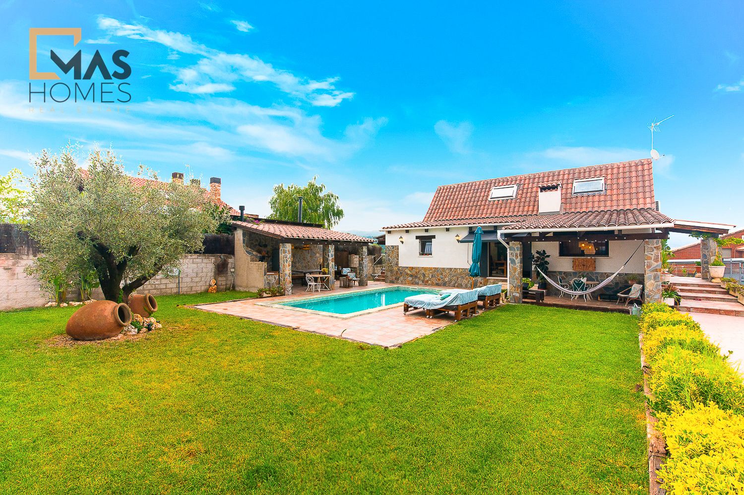 Jardí de Casa o xalet en venda en Castellar del Vallès amb Aire condicionat, Calefacció i Jardí privat