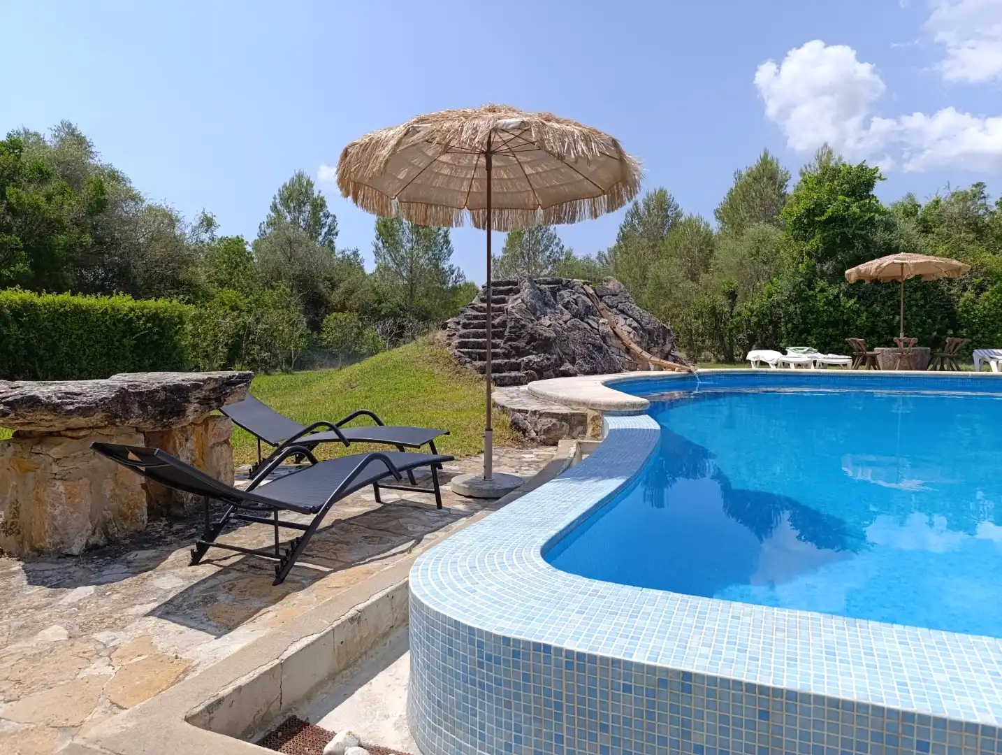 Piscina de Finca rústica en venta en Pollença con Terraza y Piscina