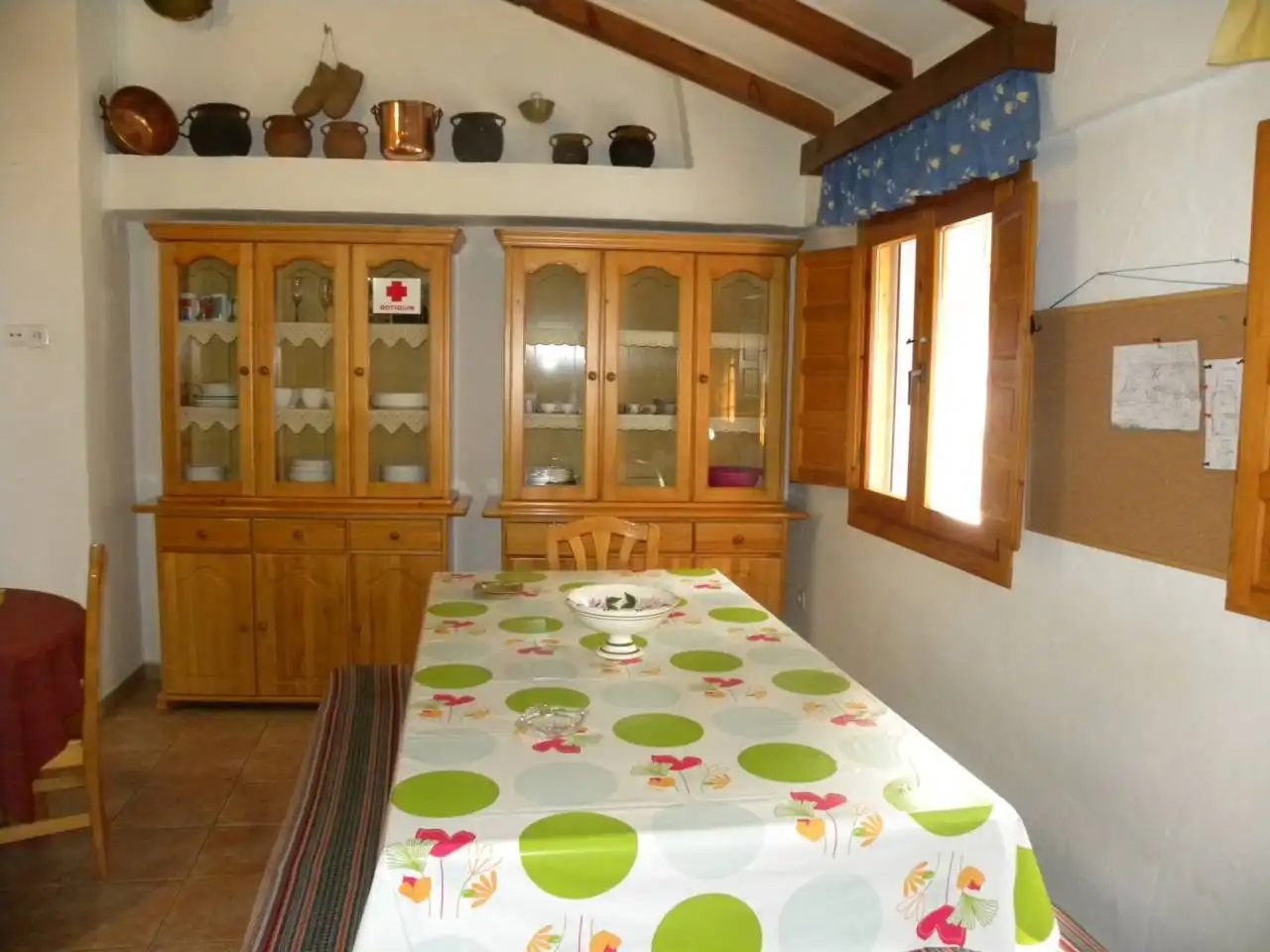 Menjador de Finca rústica en venda en Moratalla amb Aire condicionat, Calefacció i Jardí privat