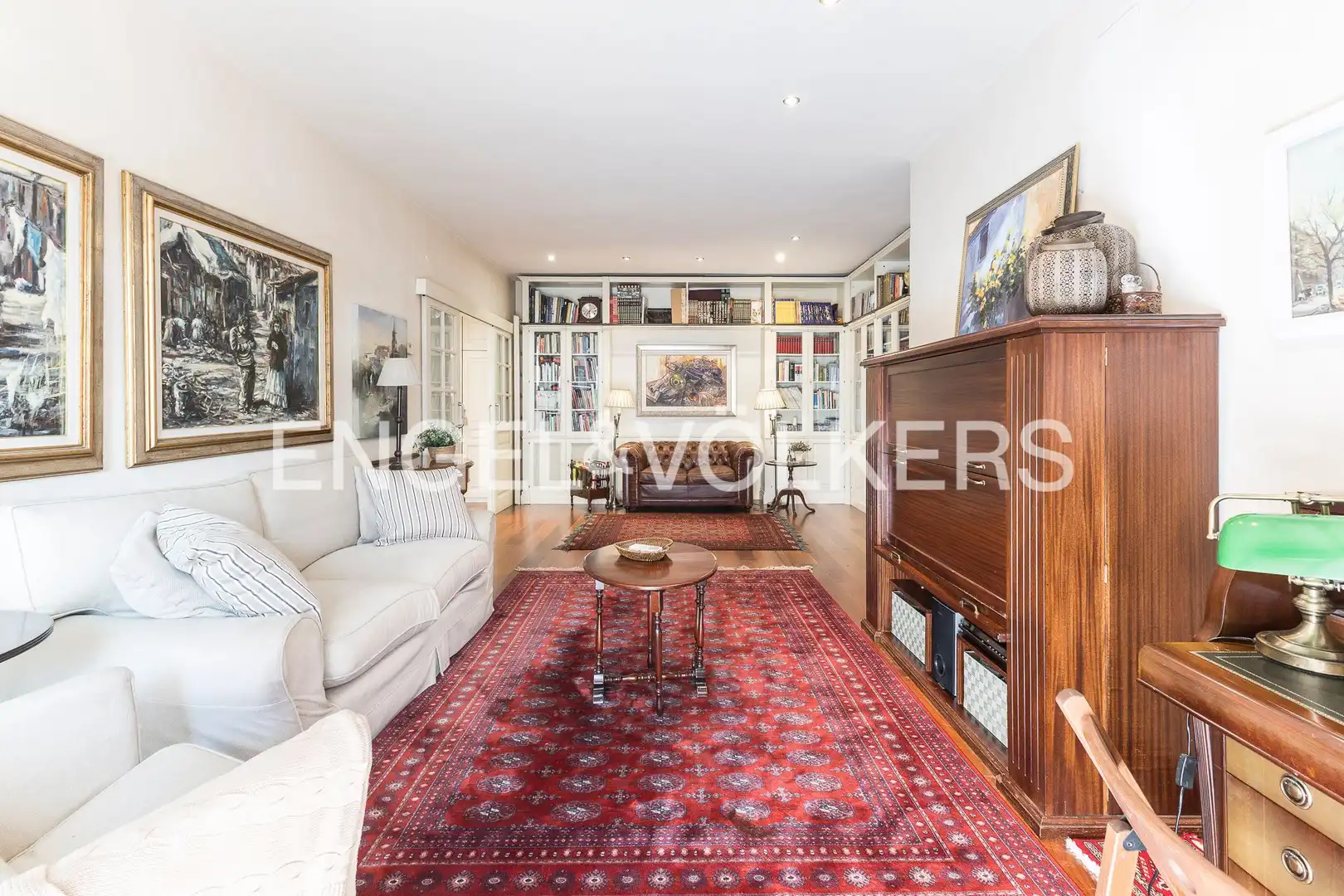 Living room of Flat for sale in Barcelona  with Air Conditioner, Heating and Furnished