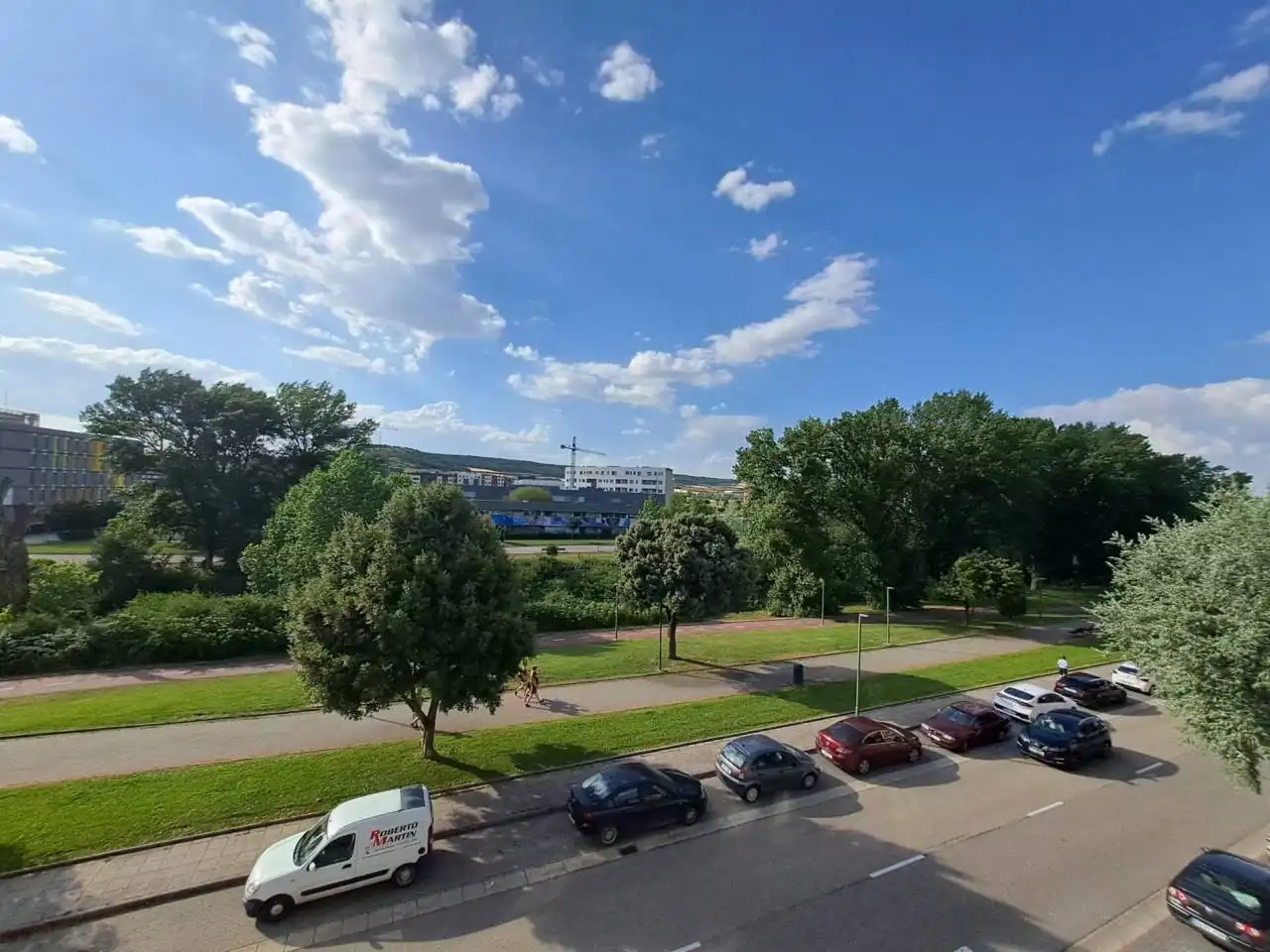 Parkplatz von Wohnung zur Miete in Burgos mit Heizung, Parkett und Terrasse