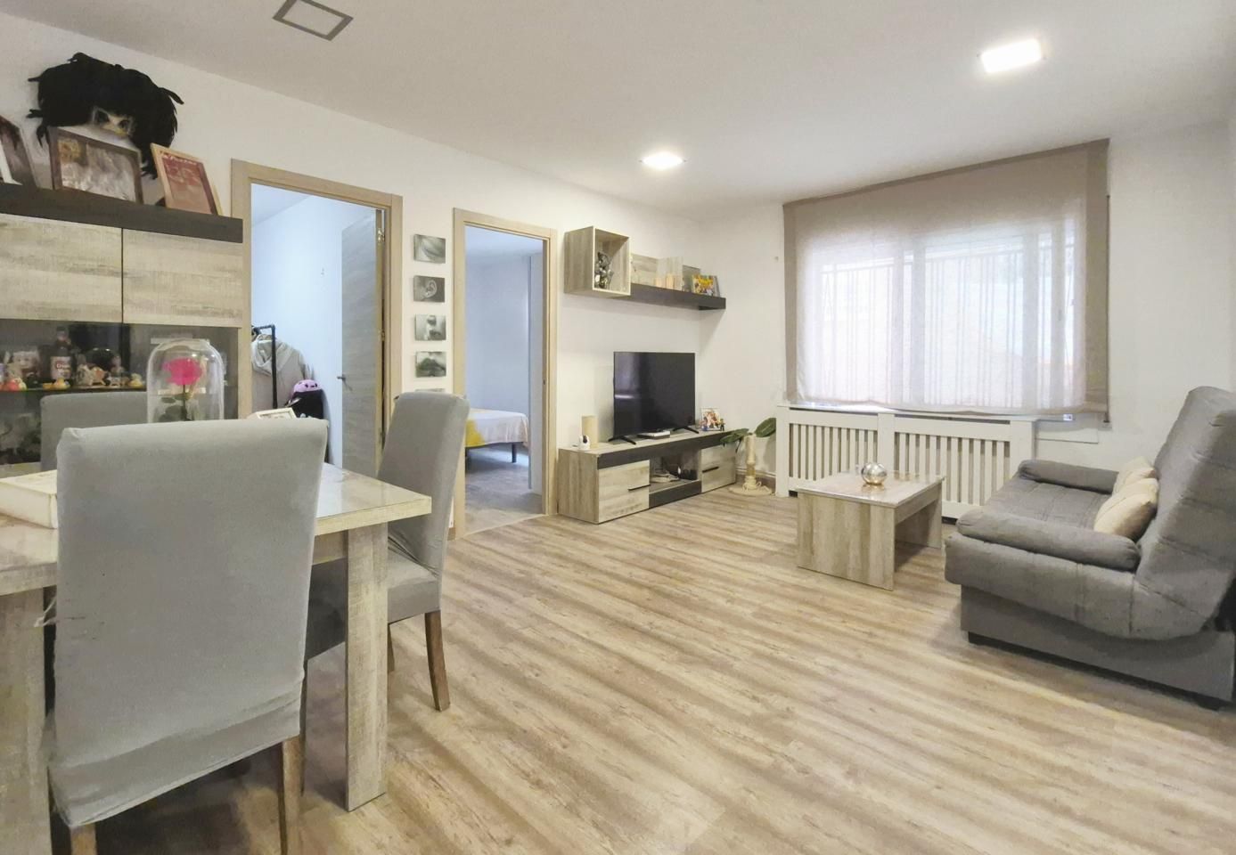 Sala de estar de Planta baja en venta en Terrassa con Calefacción y Amueblado