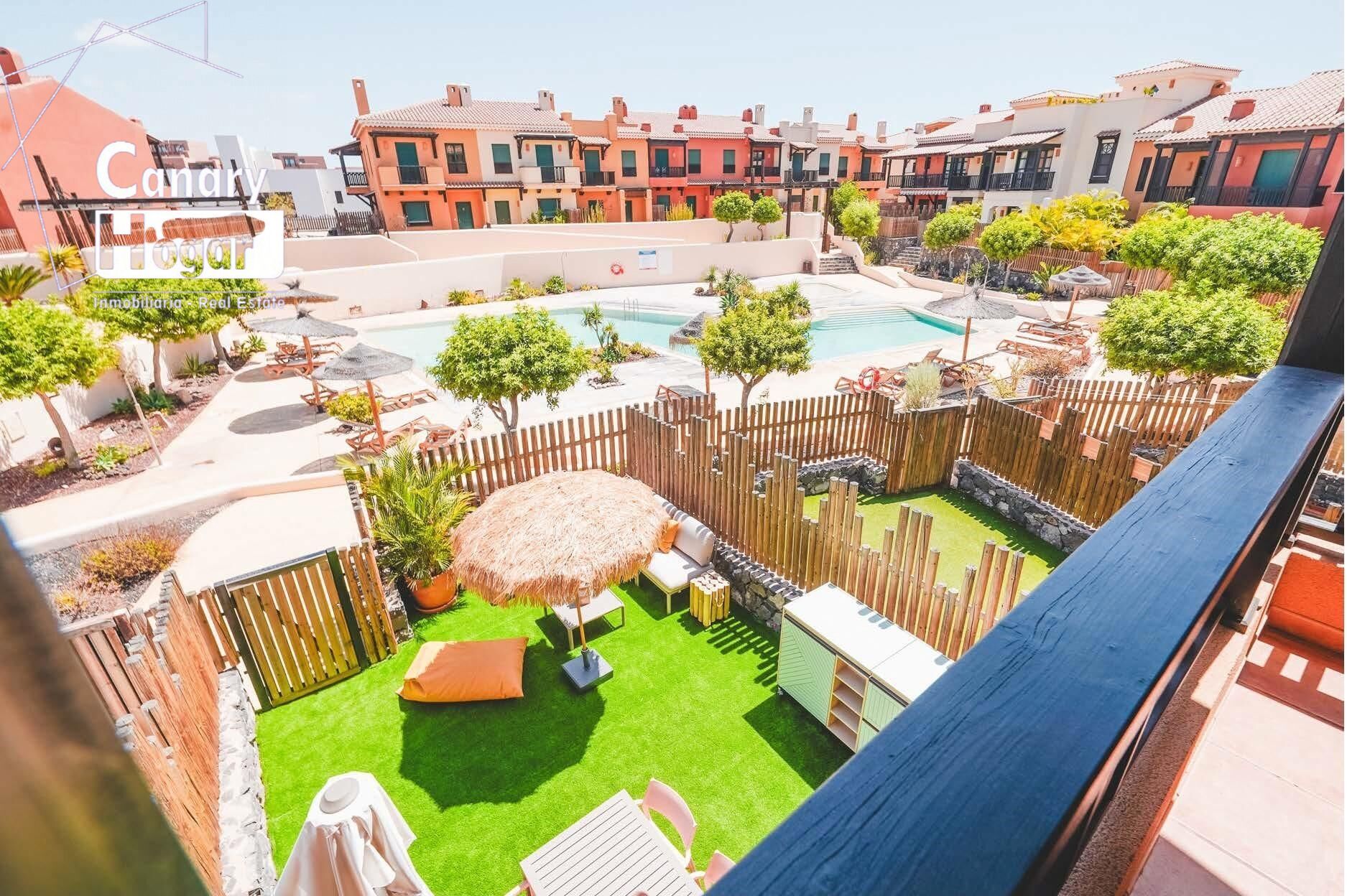 Terrassa de Casa o xalet en venda en San Miguel de Abona amb Aire condicionat, Jardí privat i Terrassa