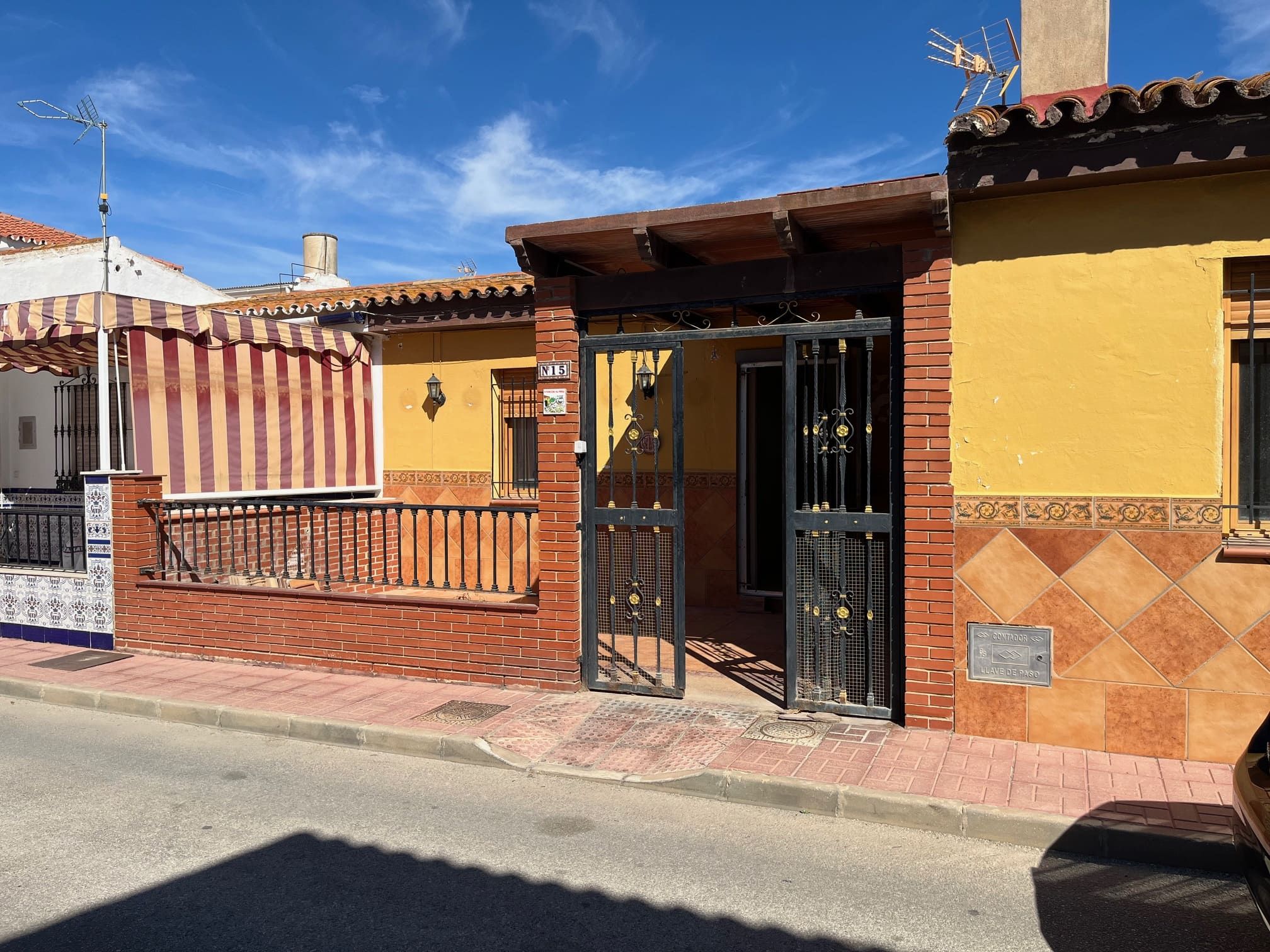 Exterior view of Single-family semi-detached for sale in Cártama