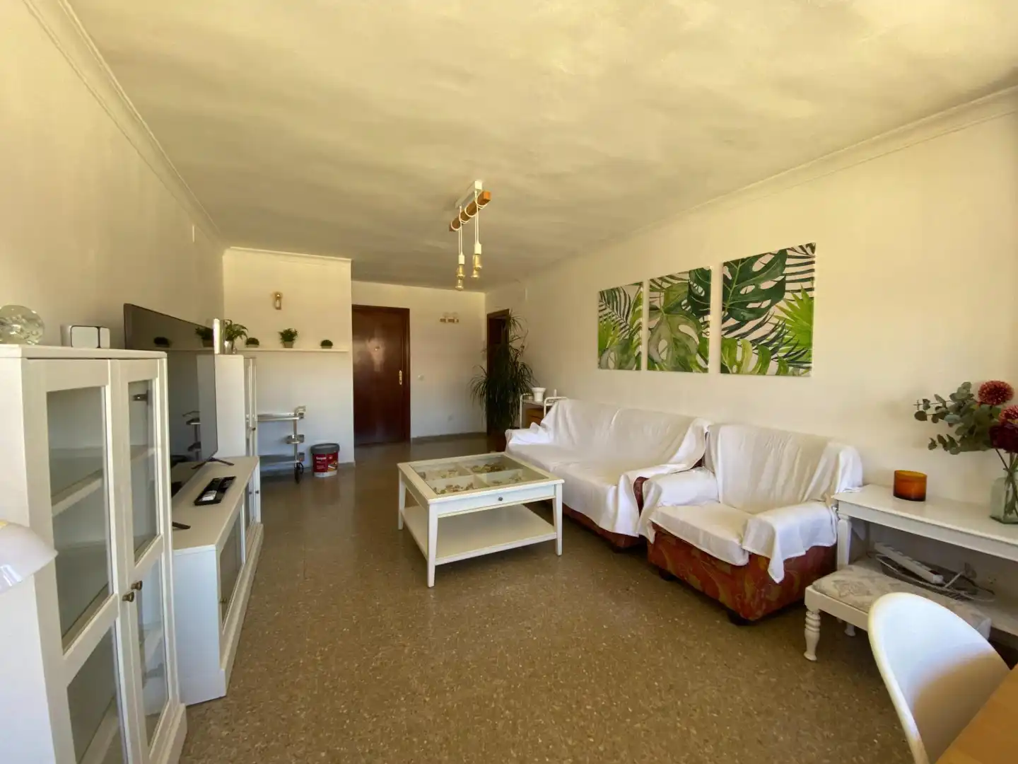Sala de estar de Piso de alquiler en Málaga
