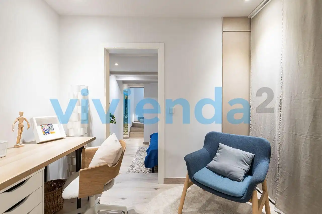 Wohnzimmer von Wohnung zum Verkauf in Madrid mit Klimaanlage, Heizung und Möbliert