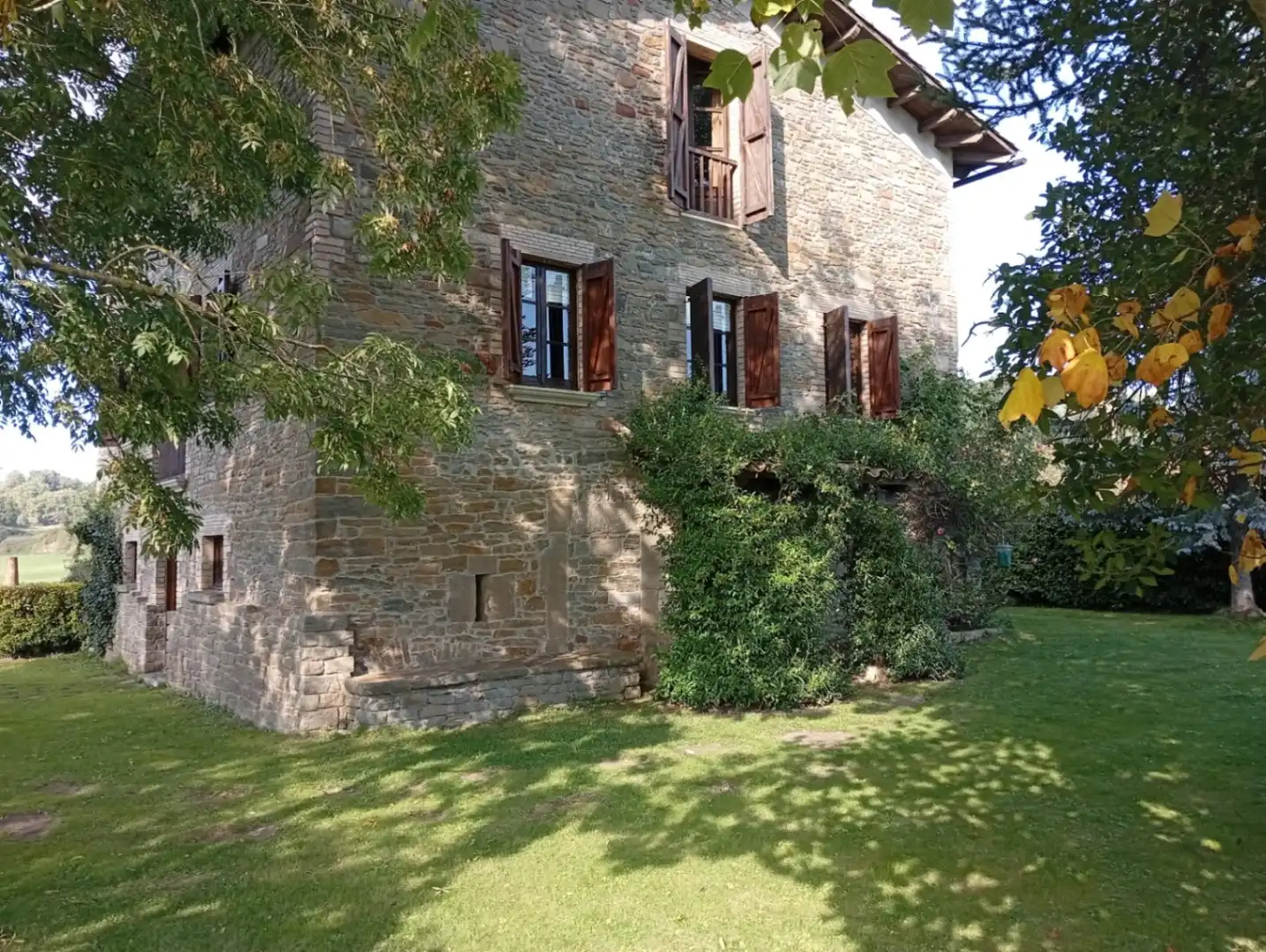 Jardín de Finca rústica en venta en Rupit i Pruit con Jardín privado