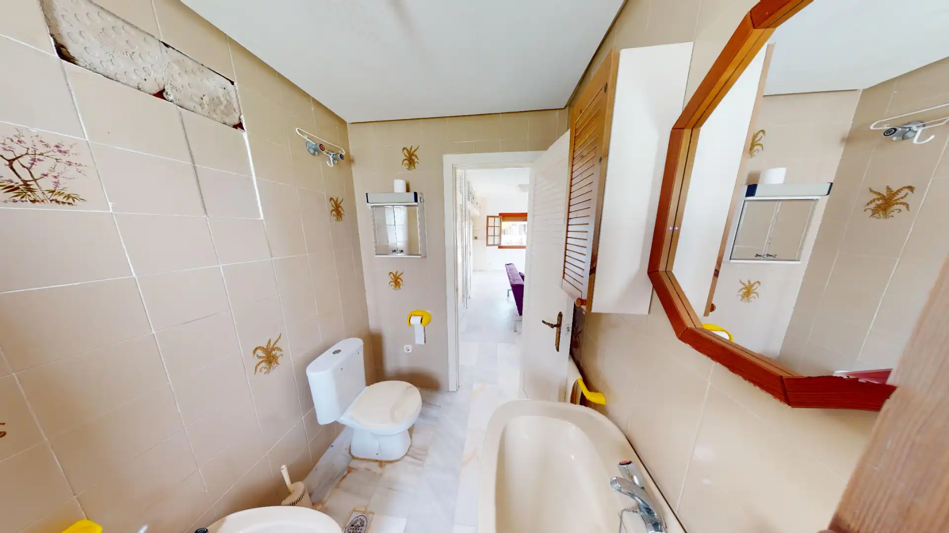 Bathroom of Flat for sale in Manilva  with Terrace, Furnished and Washing machine