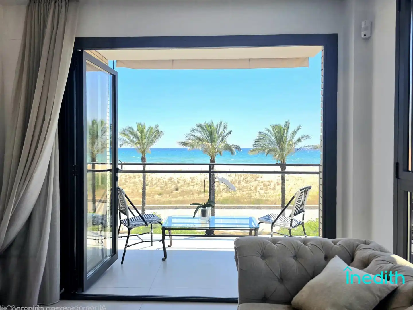 Terrasse von Wohnung zum Verkauf in Calafell mit Klimaanlage, Heizung und Terrasse