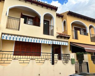 Exterior view of Single-family semi-detached for sale in Alcantarilla  with Terrace, Storage room and Balcony