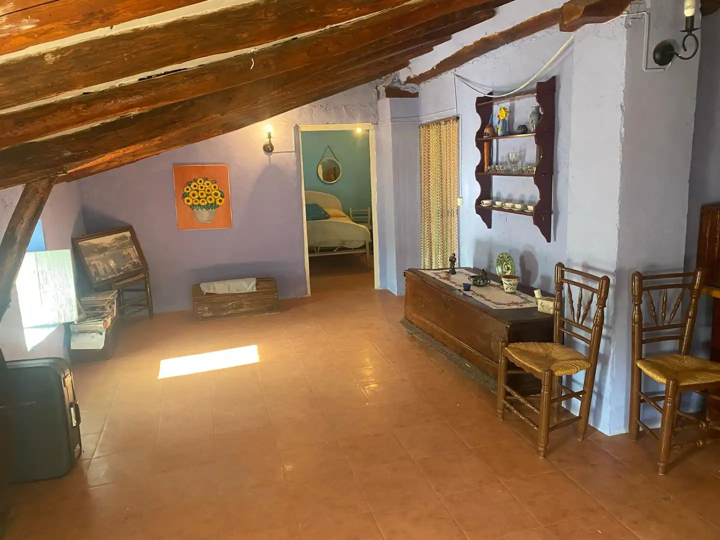 Sala de estar de Finca rústica en venta en Torre los Negros