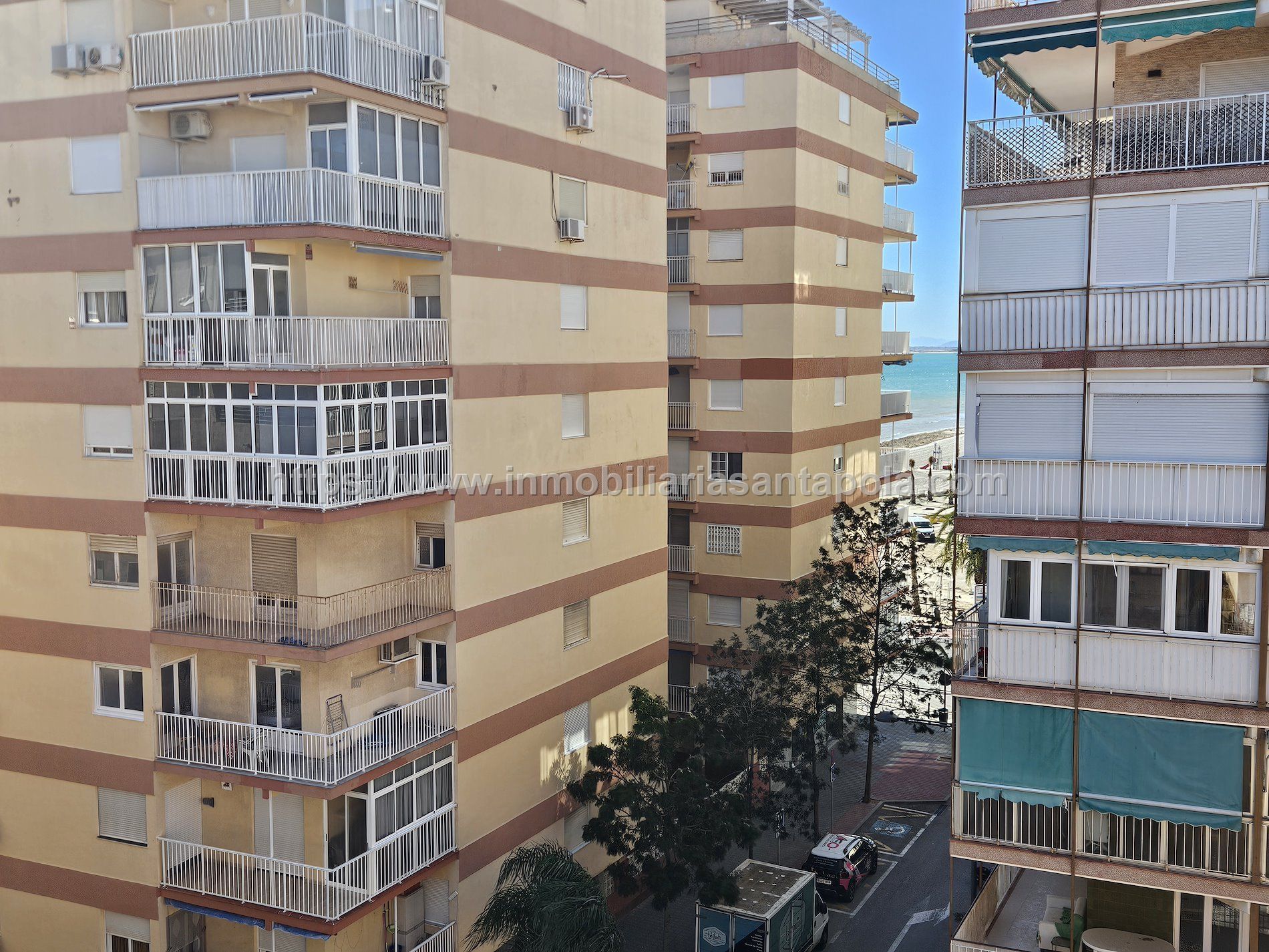 Schlafzimmer von Wohnung zum Verkauf in Santa Pola mit Terrasse, Schwimmbad und Möbliert