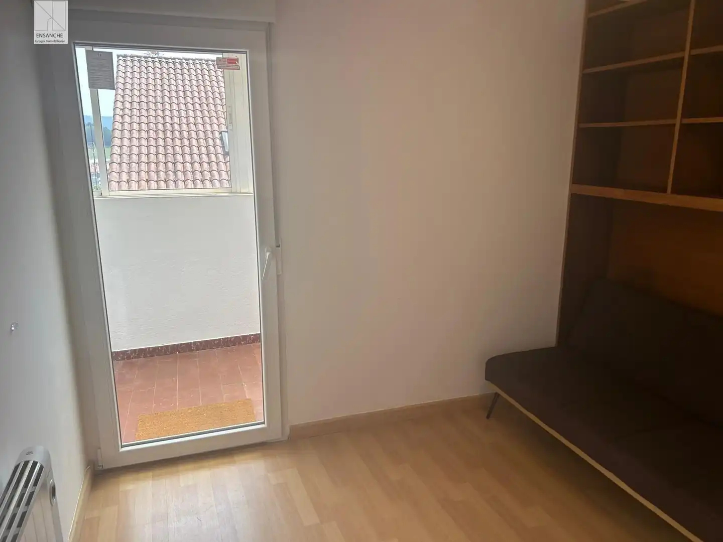 Balcony of Flat for rent in Santiago de Compostela   with Heating and Furnished
