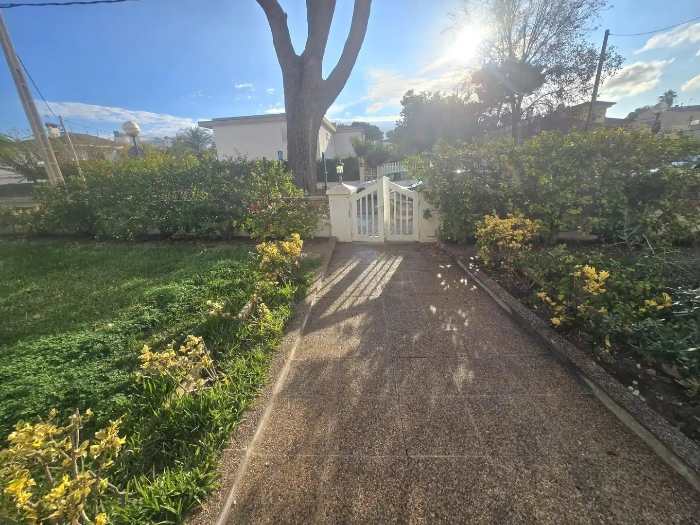 Jardín de Dúplex de alquiler con opción a compra en Alcúdia con Aire acondicionado, Calefacción y Jardín privado