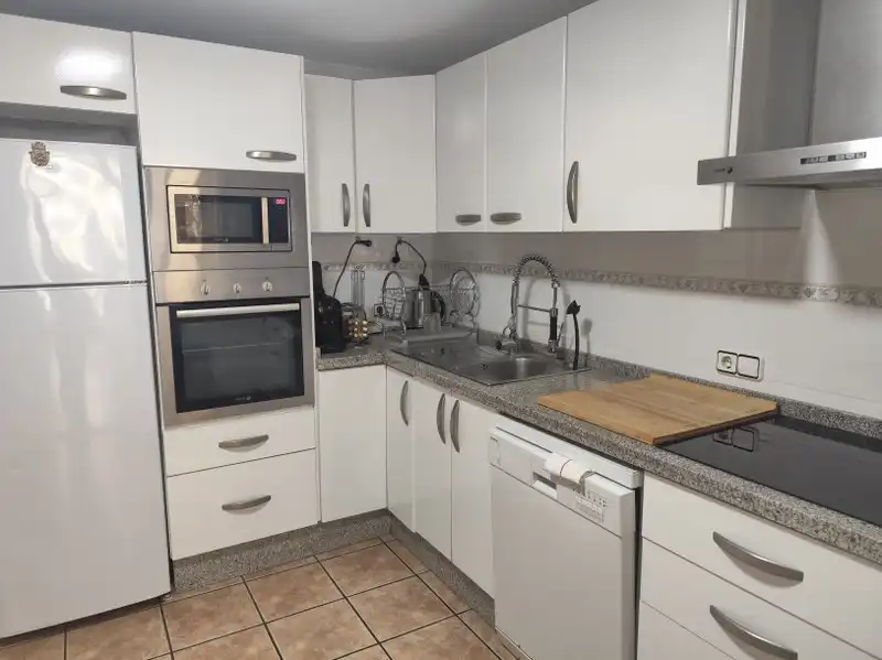 Cocina de Apartamento en venta en Cullera con Terraza, Trastero y Horno