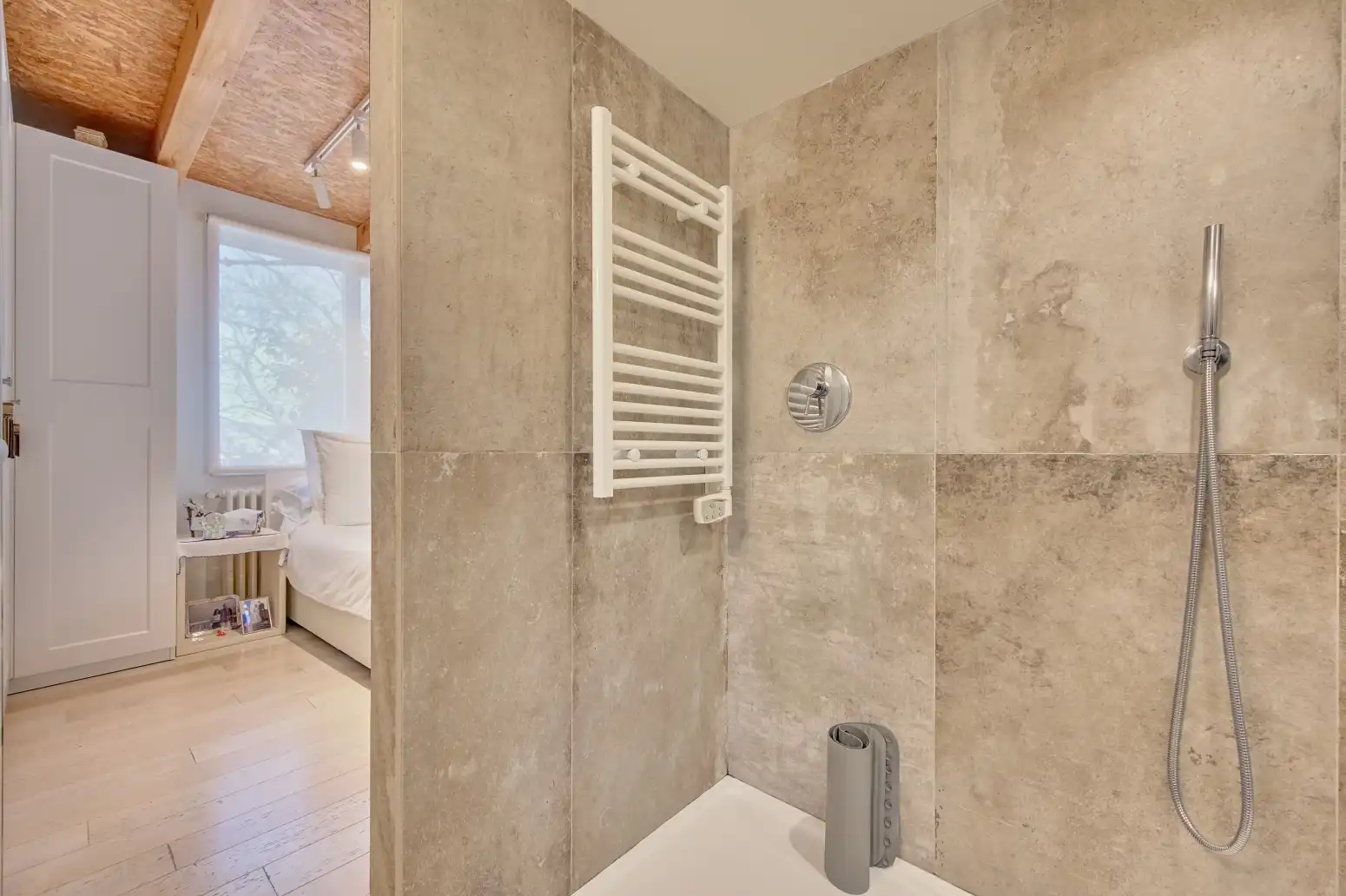 Baño de Casa adosada en venta en  Pamplona / Iruña con Calefacción, Jardín privado y Parquet