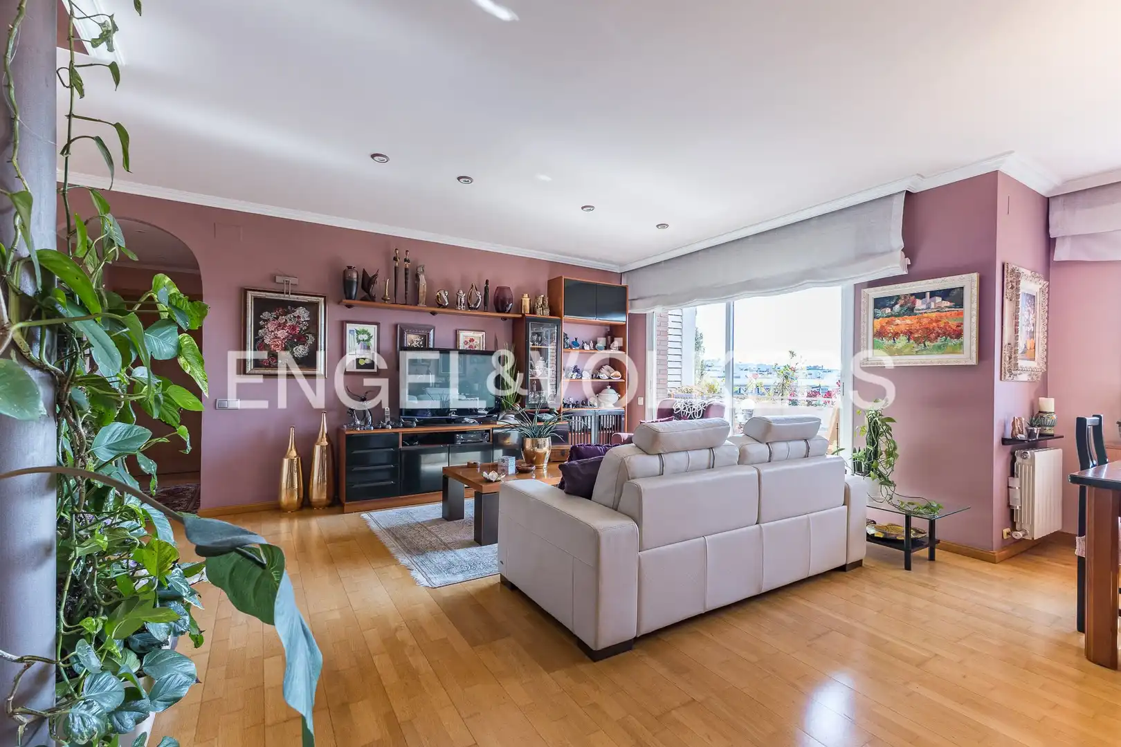 Sala d'estar de Àtic en venda en Sant Feliu de Llobregat amb Aire condicionat, Calefacció i Terrassa