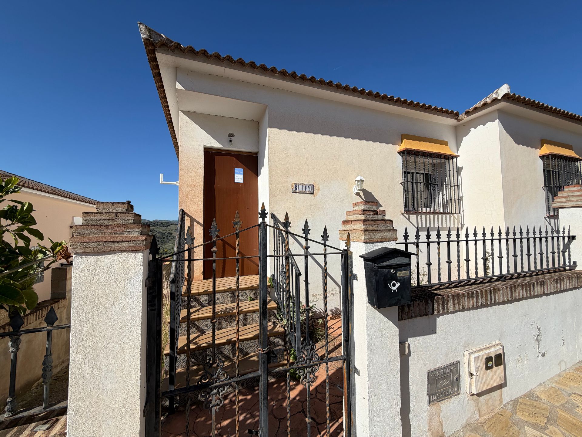 Exterior view of Houses for sale in Alcaucín  with Terrace and Swimming Pool