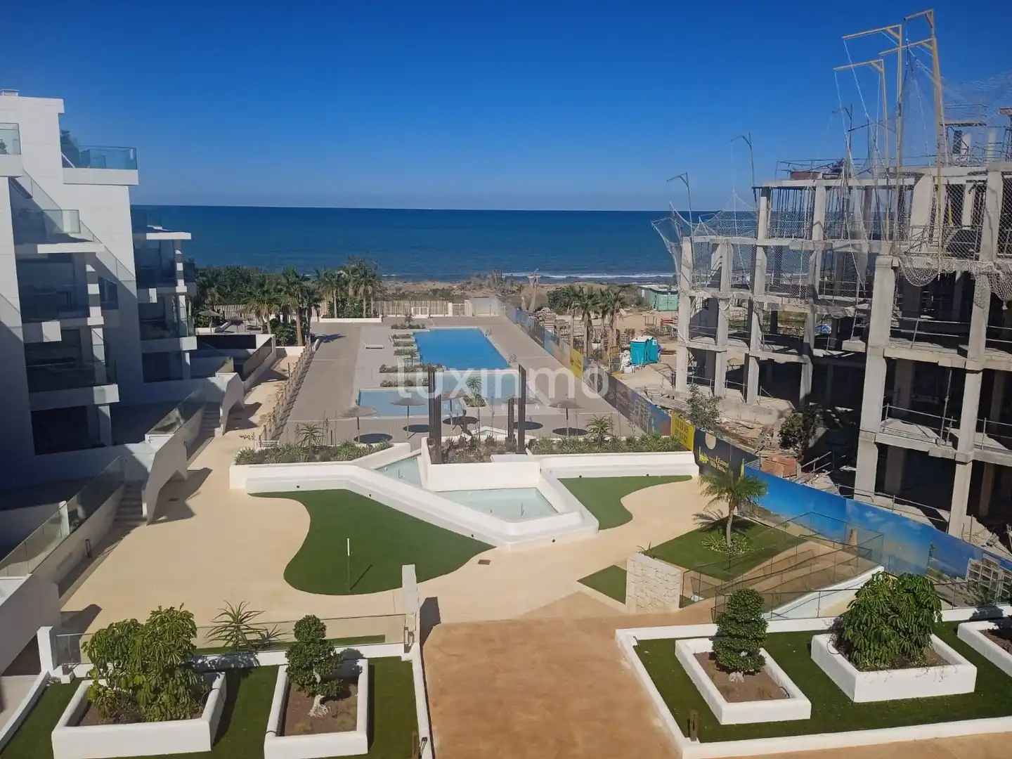 Vista exterior de Pis en venda en Dénia amb Aire condicionat, Jardí privat i Terrassa