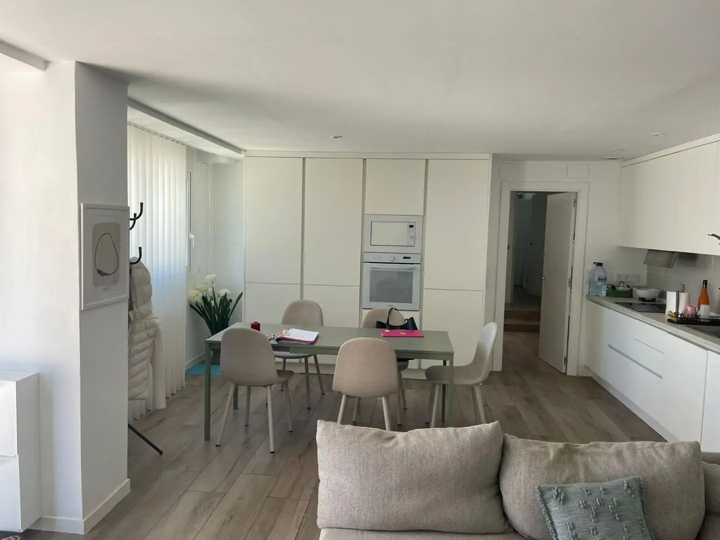 Dining room of Houses for rent in Paterna  with Air Conditioner, Private garden and Parquet flooring