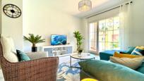 Living room of Planta baja for sale in Marbella  with Air Conditioner, Terrace and Swimming Pool