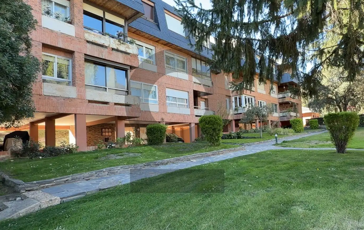 Exterior view of Flat for rent in Hoyo de Manzanares  with Heating, Parquet flooring and Terrace