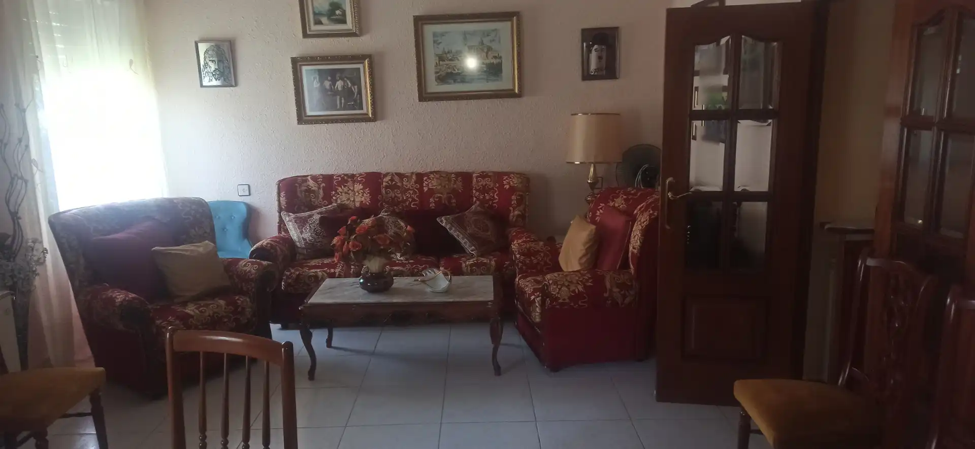Living room of Flat for sale in Salamanca  with Heating, Storage room and Furnished