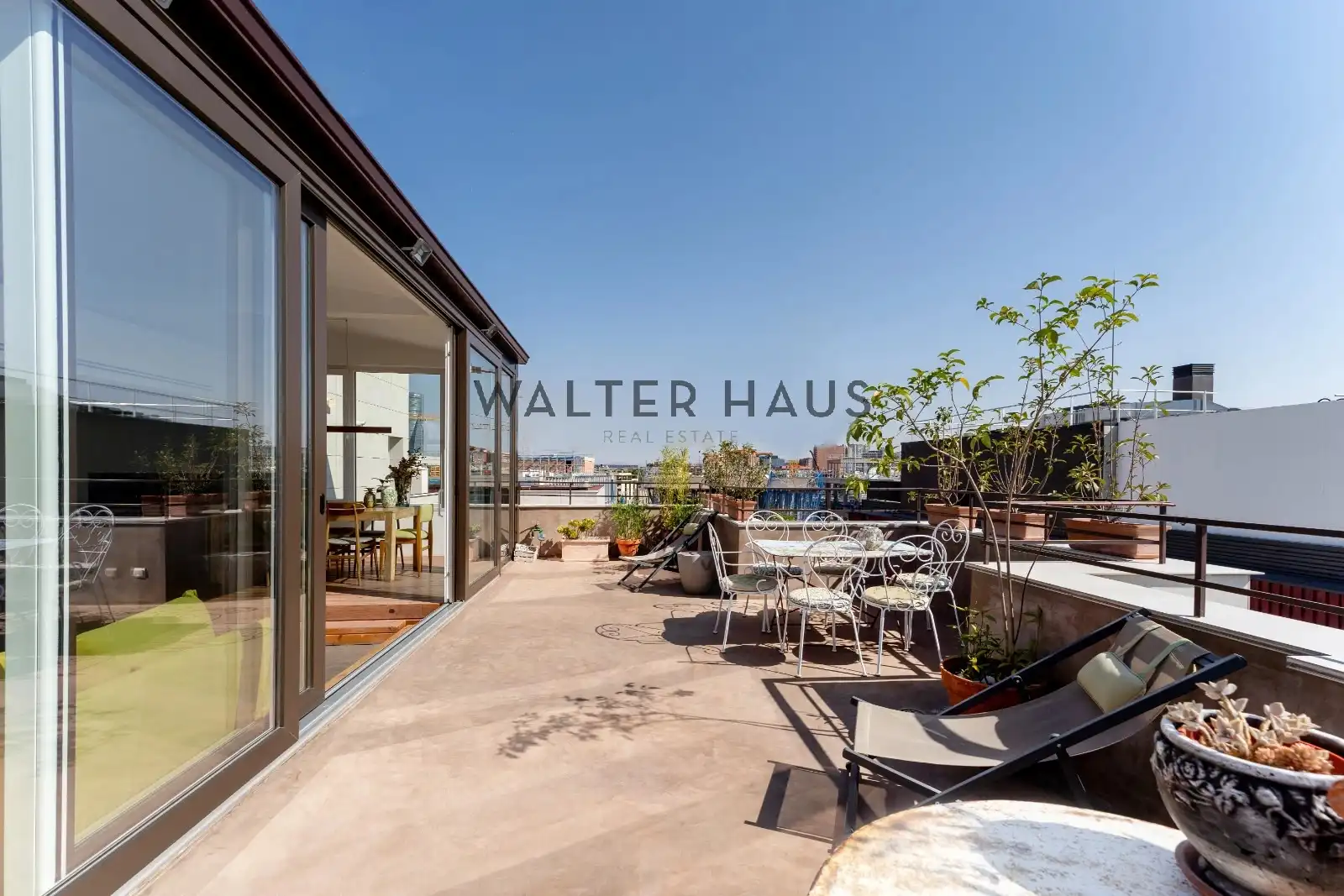 Terrace of Flat for sale in Madrid  with Air Conditioner, Heating and Storage room