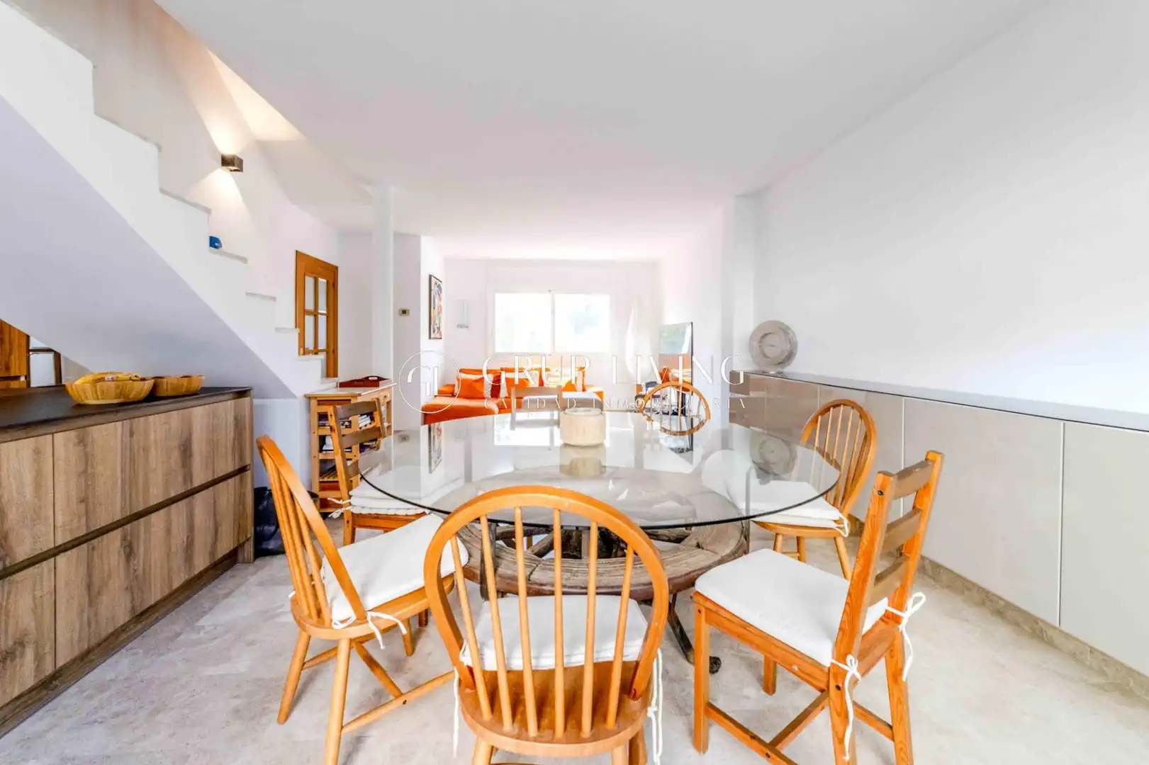 Comedor de Casa o chalet en venta en Sitges con Aire acondicionado, Calefacción y Jardín privado