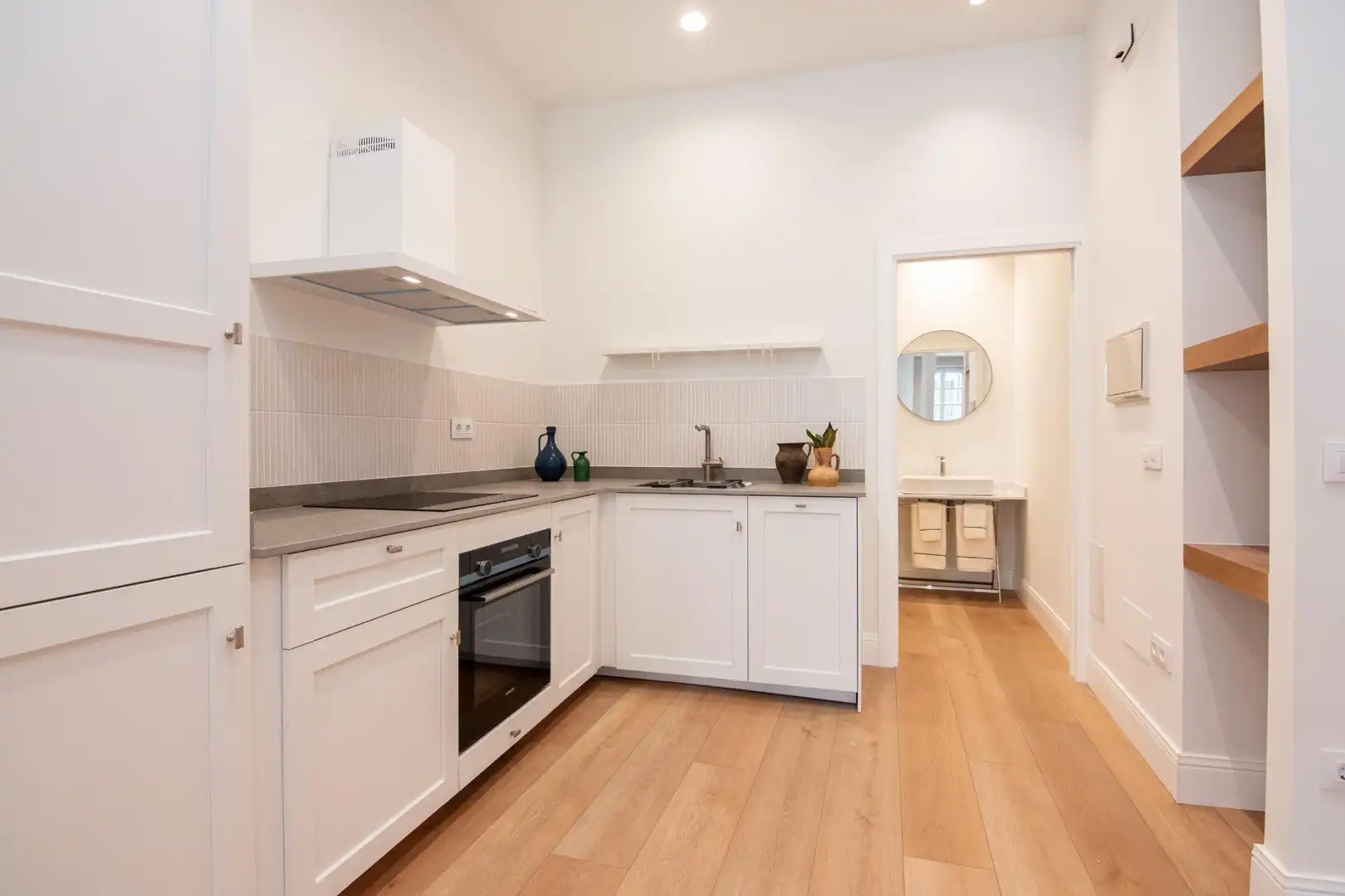 Cocina de Apartamento en venta en A Coruña Capital  con Calefacción