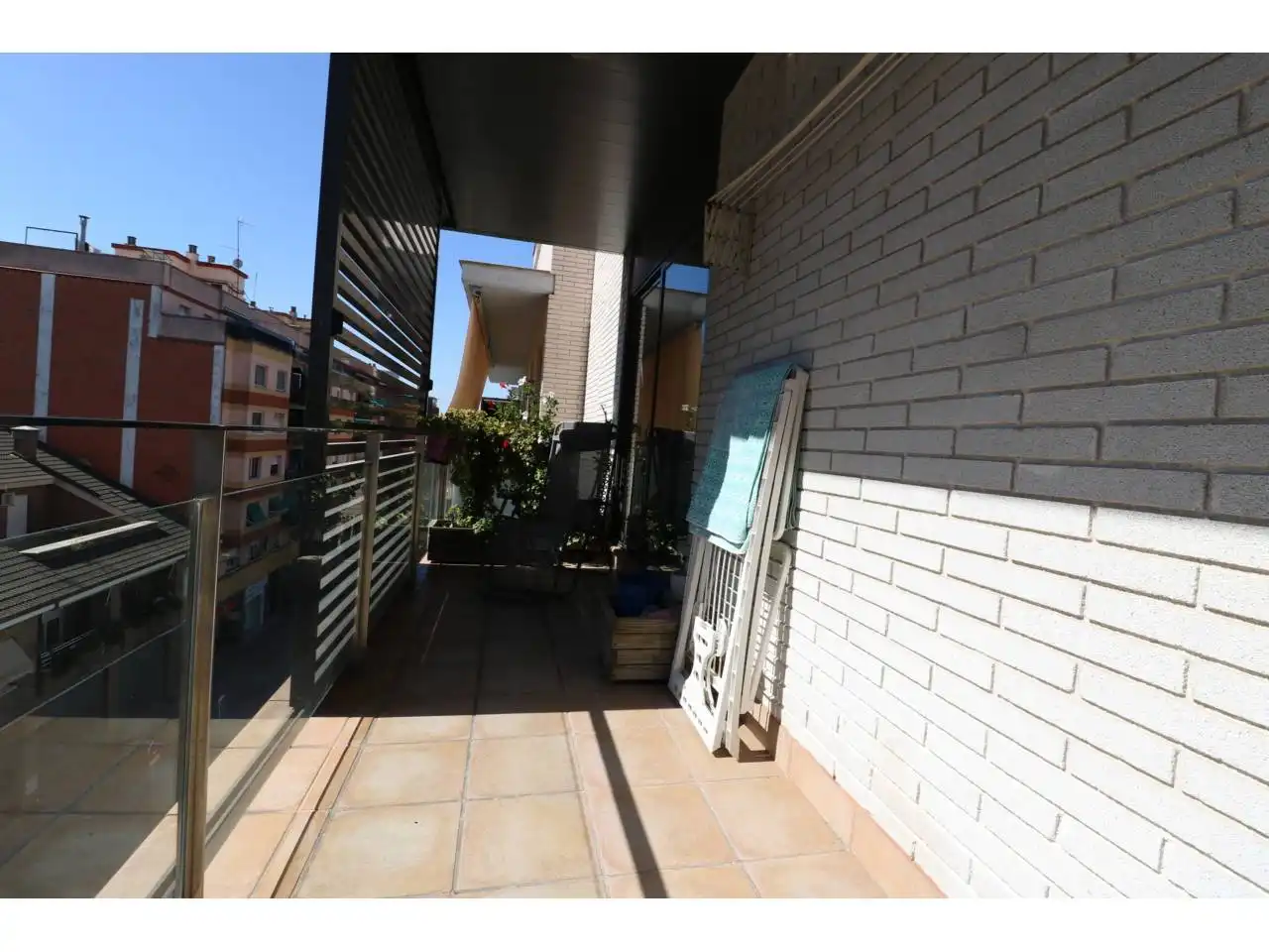 Terrasse von Dachboden zum Verkauf in Montcada i Reixac mit Klimaanlage, Heizung und Parkett