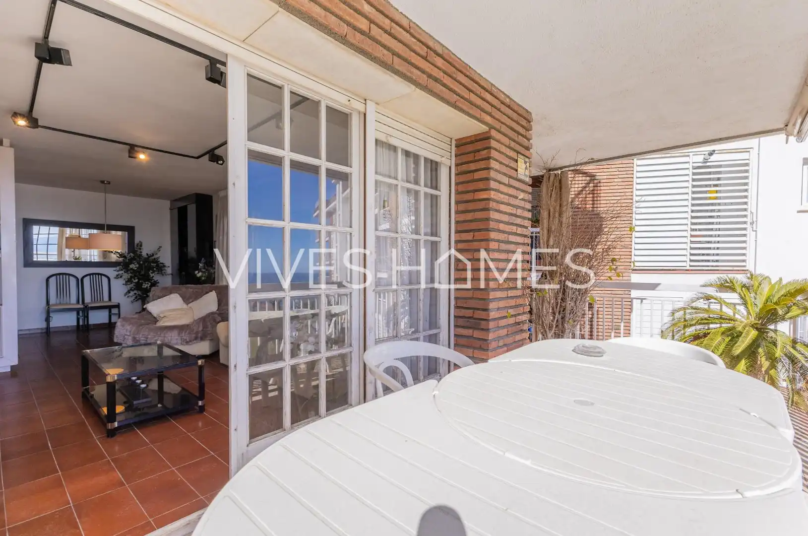 Terrace of Flat for sale in Sant Andreu de Llavaneres  with Heating, Terrace and Furnished