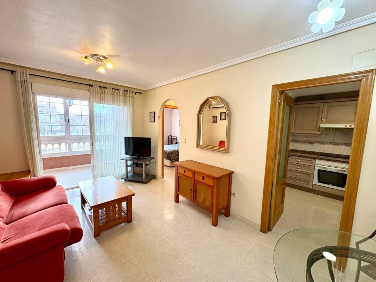 Living room of Flat for sale in Elche / Elx  with Balcony and Community pool