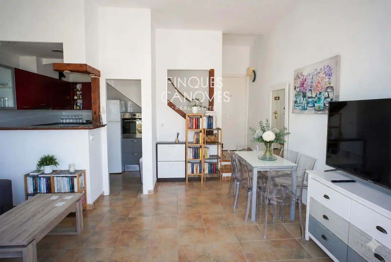 Kitchen of Duplexes for sale in Tossa de Mar  with Air Conditioner, Terrace and Furnished