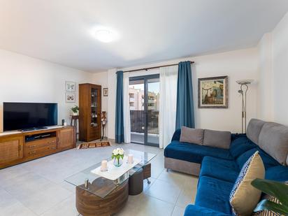 Sala d'estar de Pis en venda en  Palma de Mallorca amb Calefacció, Jardí privat i Balcó