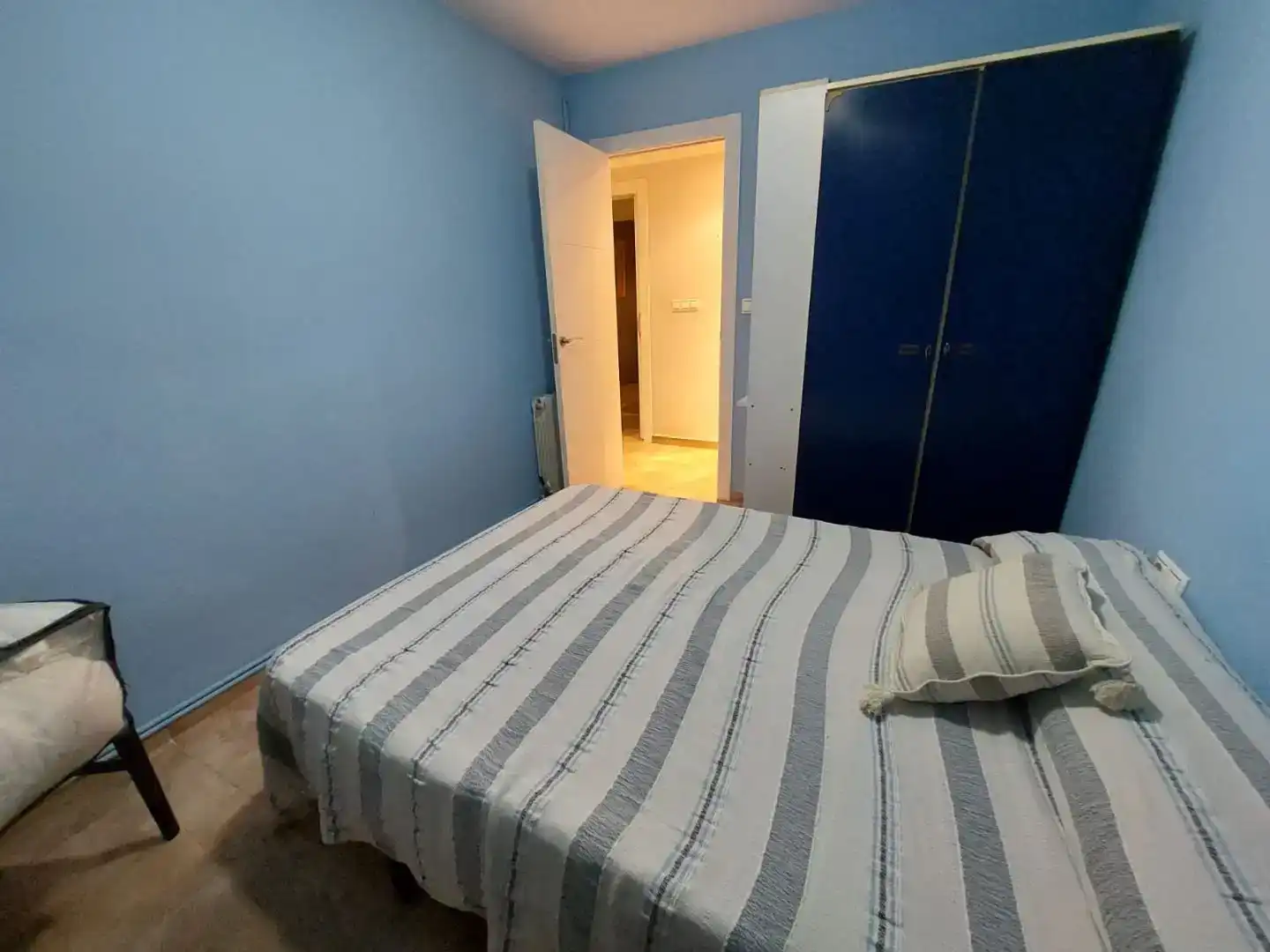 Bedroom of Flat for rent in  Valencia Capital  with Air Conditioner and Balcony