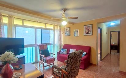 Living room of Flat for sale in Málaga Capital  with Furnished