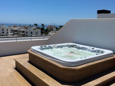 Penthouse mit Pool zum Verkauf in Estepona Pueblo