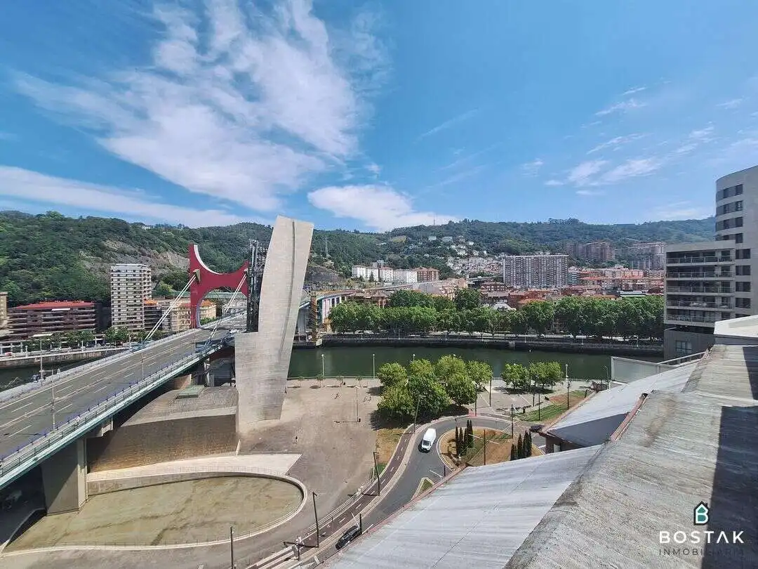 Vista exterior de Pis en venda en Bilbao  amb Calefacció i Terrassa