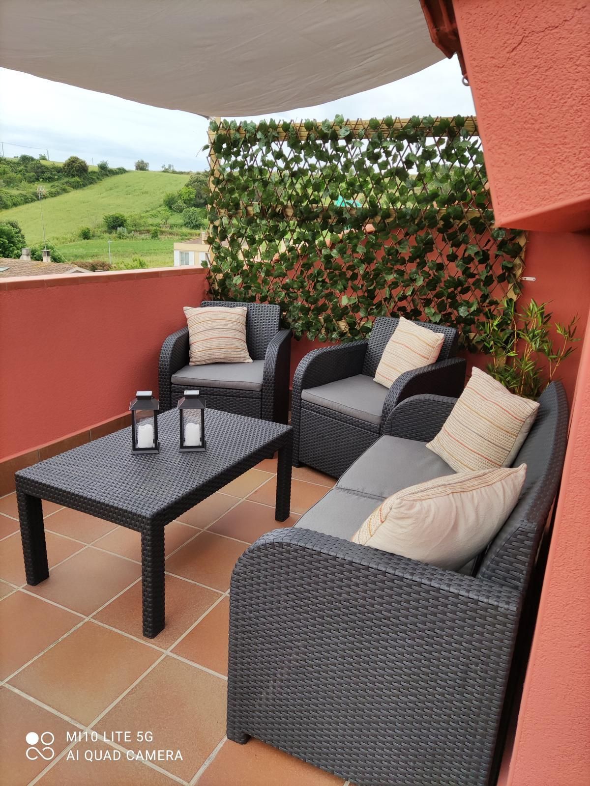 Terrace of Flat for sale in Sant Antoni de Vilamajor  with Air Conditioner, Heating and Terrace