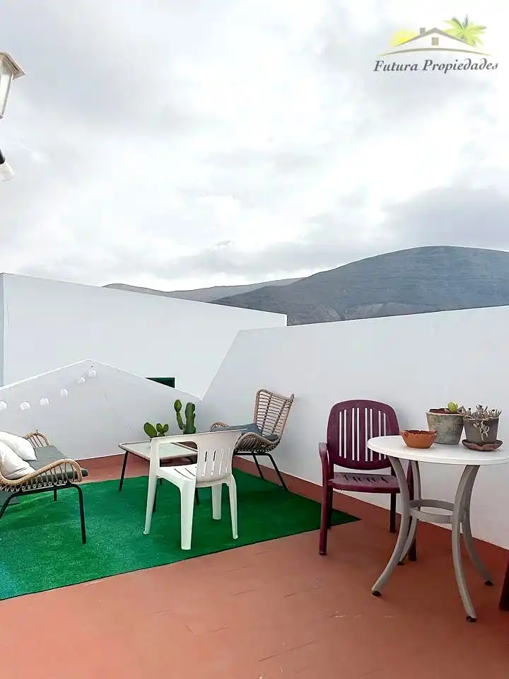 Terrasse von Erdgeschoss zum Verkauf in Haría mit Terrasse