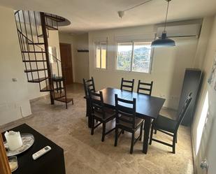 Dining room of Duplex to rent in Málaga Capital  with Air Conditioner, Parquet flooring and Terrace