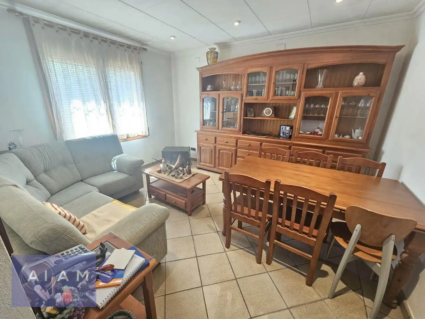 Sala de estar de Casa o chalet en venta en Malgrat de Mar con Calefacción y Jardín privado