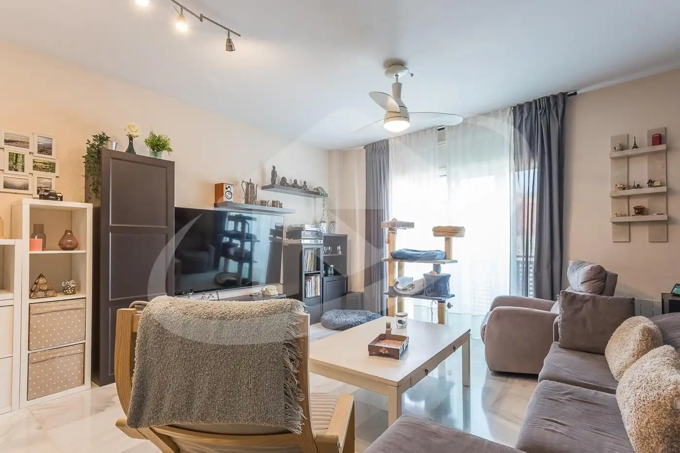 Living room of Duplexes for sale in Sabadell  with Air Conditioner, Heating and Terrace